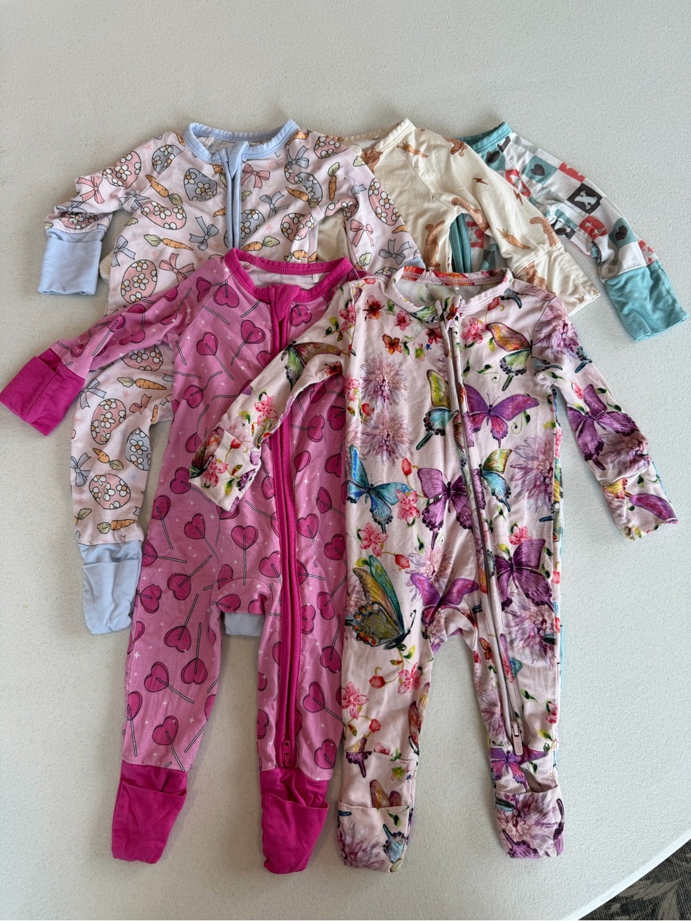 Bamboo Zippy Bundle — Newborn, 5 Pieces